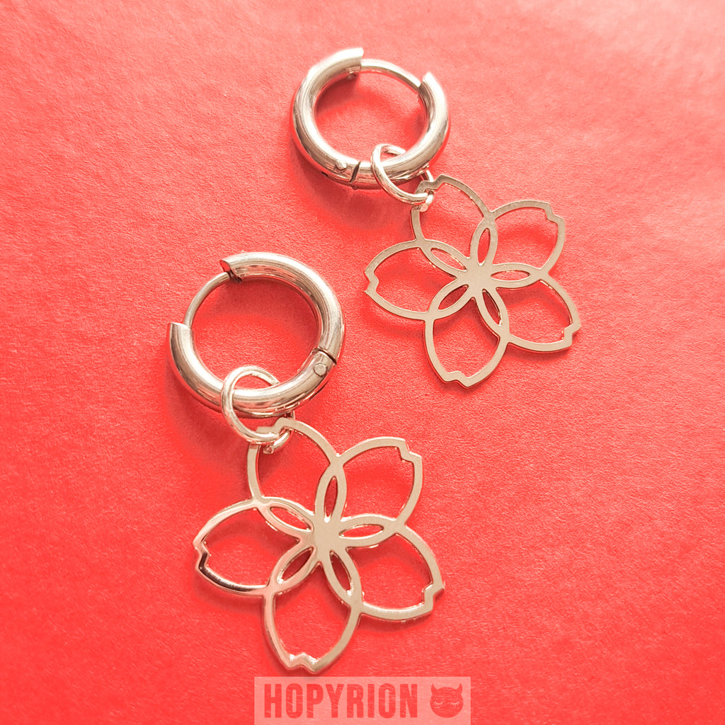 Steel Blossom | Earrings
