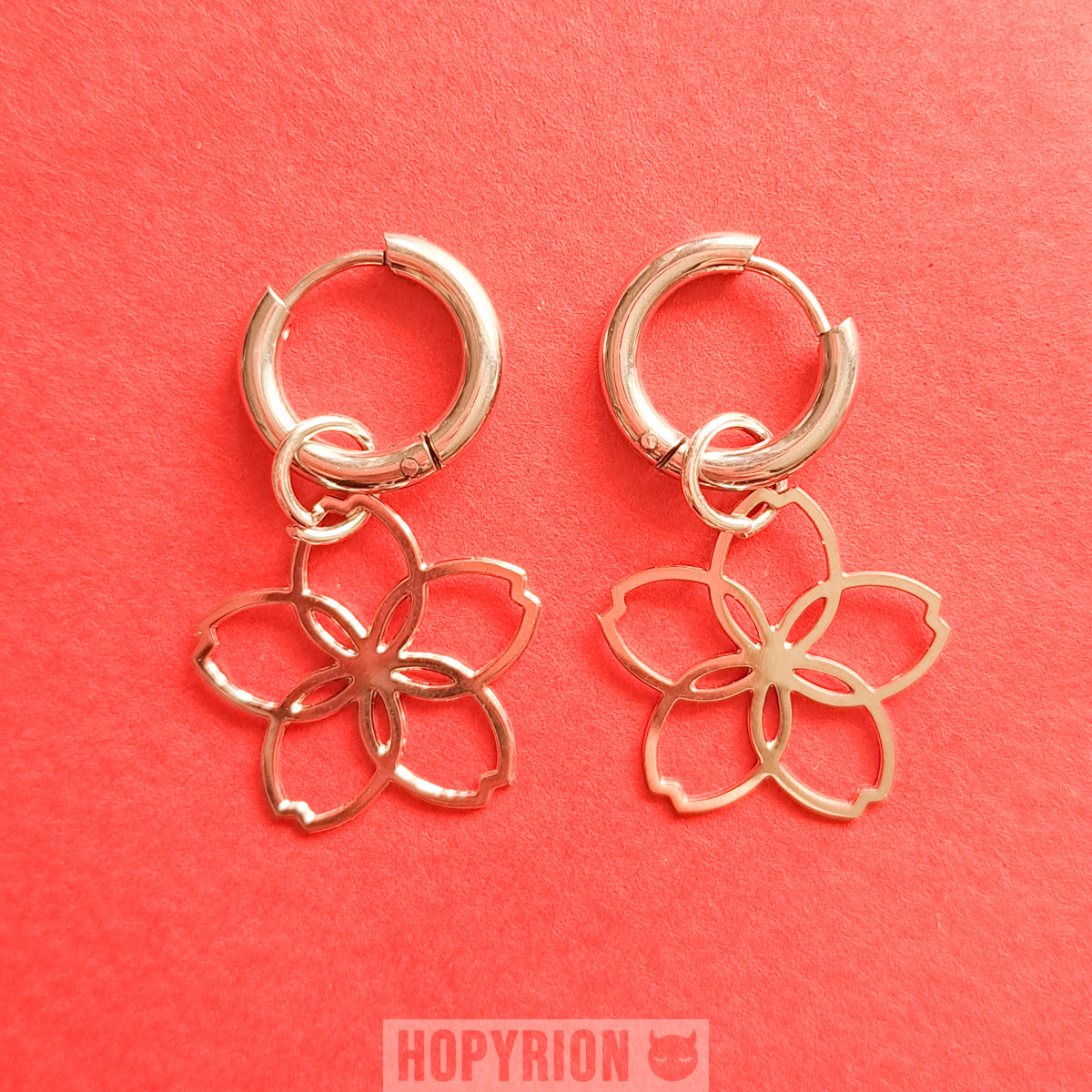 Steel Blossom | Earrings