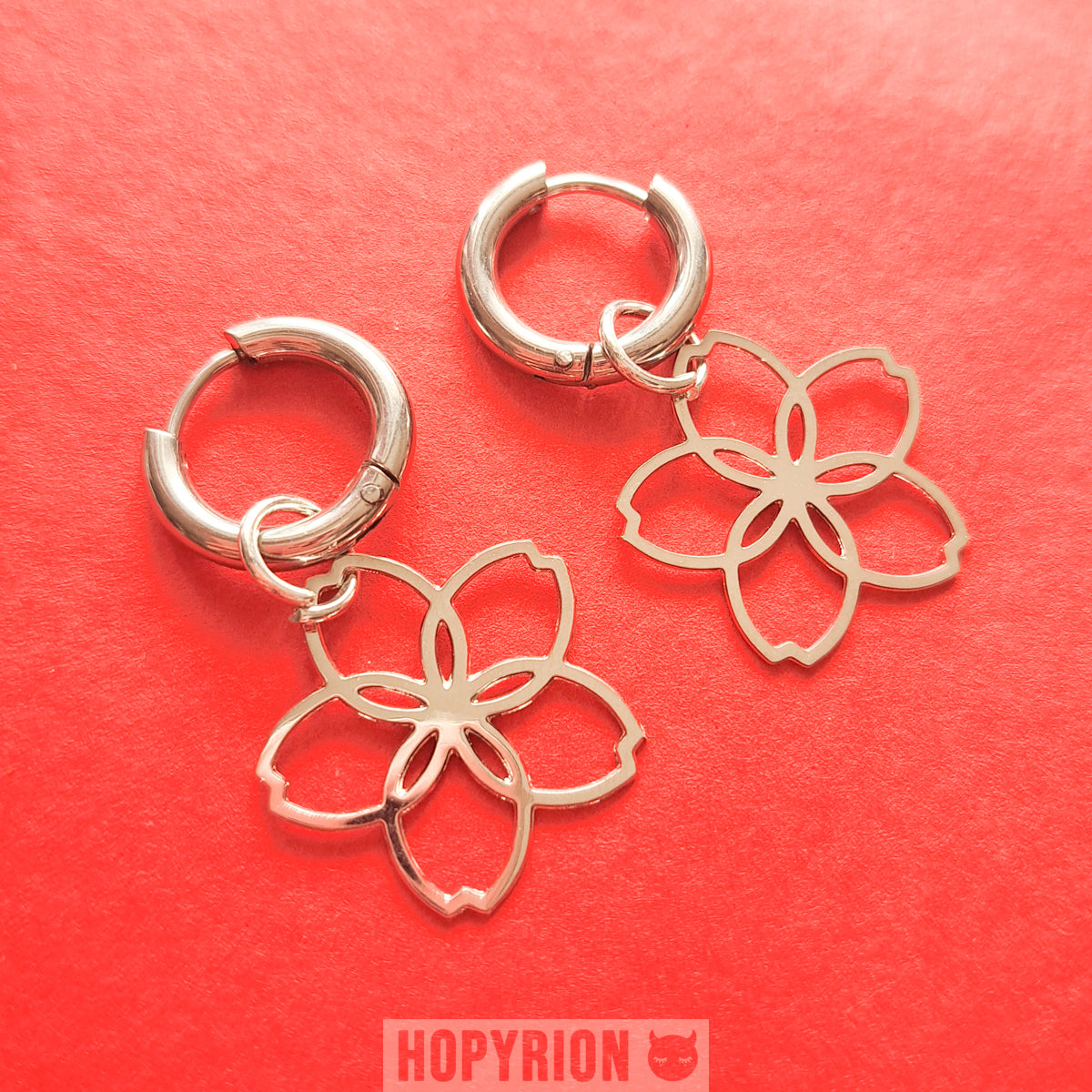 Steel Blossom | Earrings