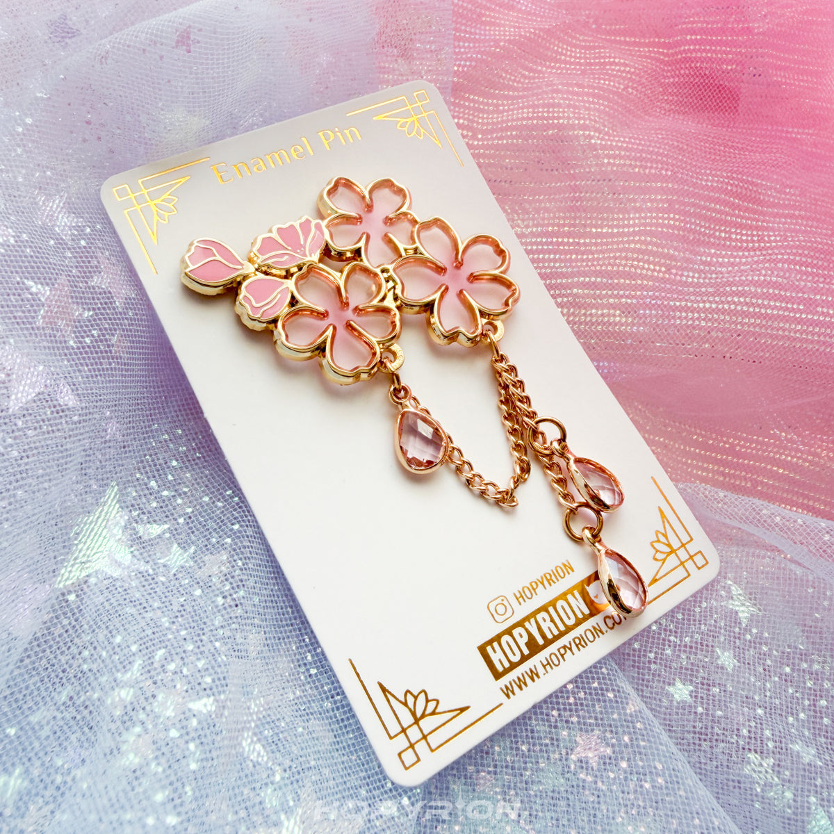 Hanami Glow | Enamel Pin