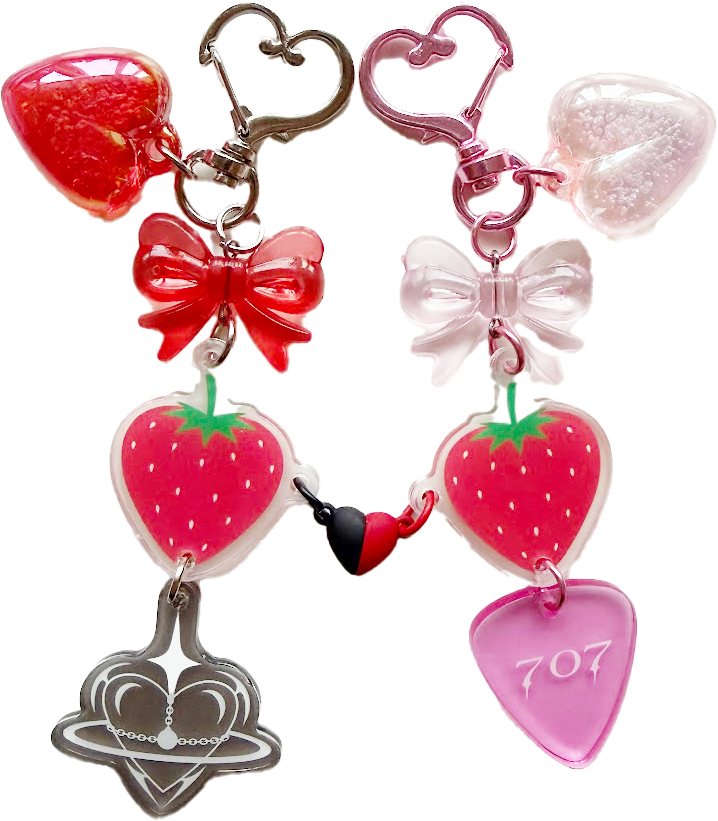 Strawberry Nana | Charm Set
