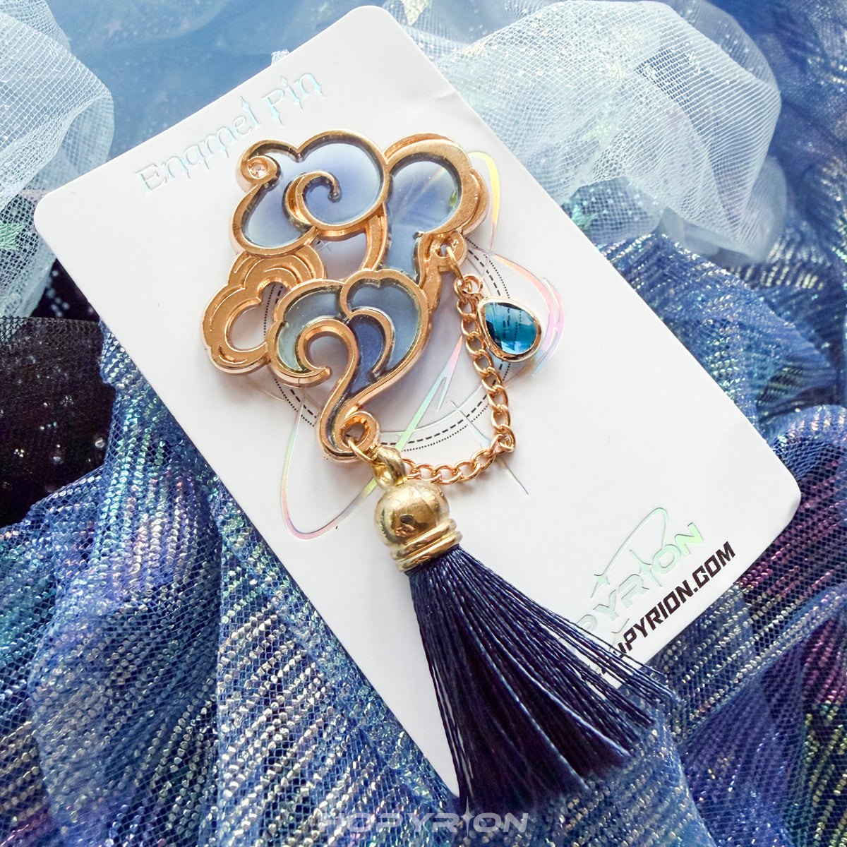Clouded Longing | Enamel Pin