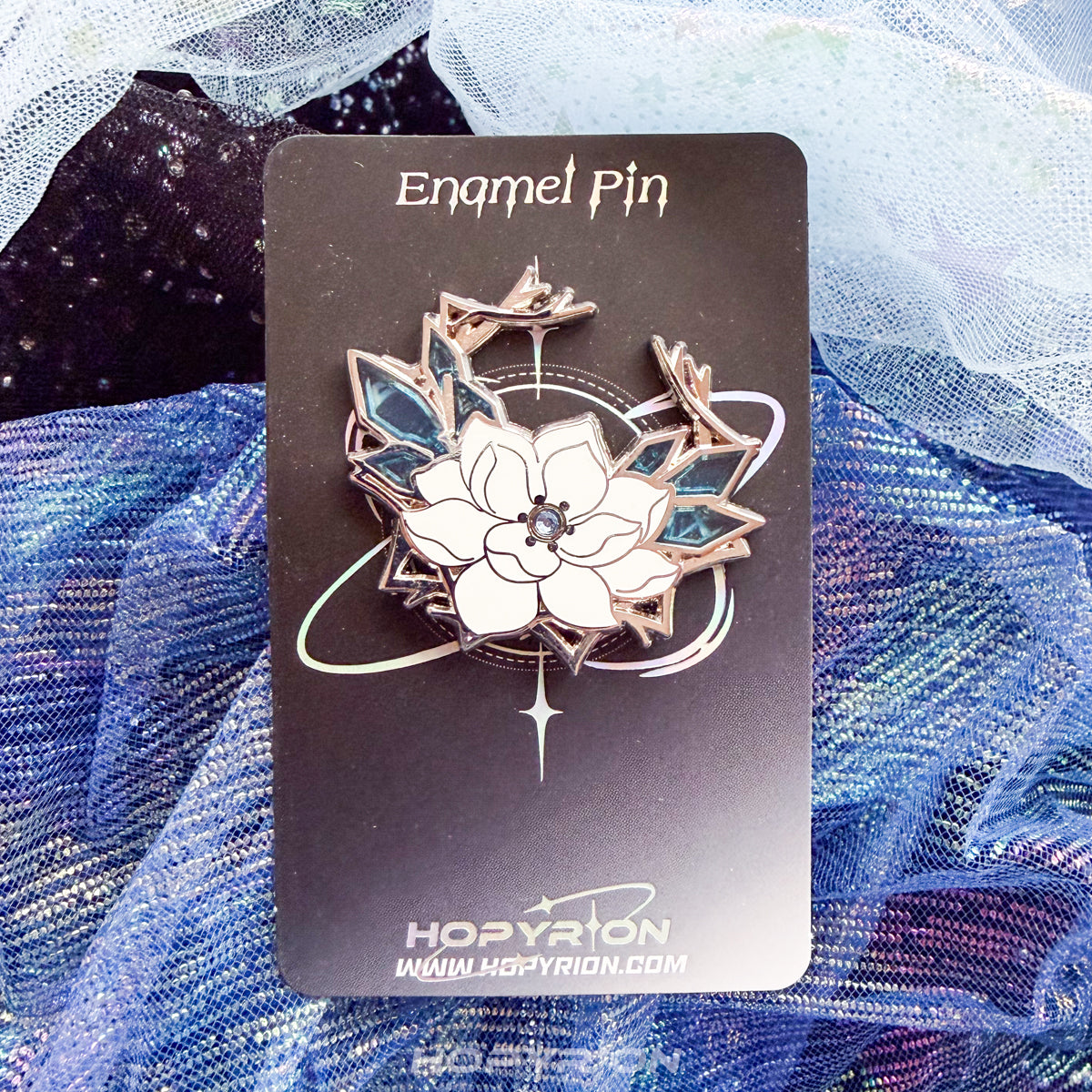 Frozen Jasmine | Enamel Pin