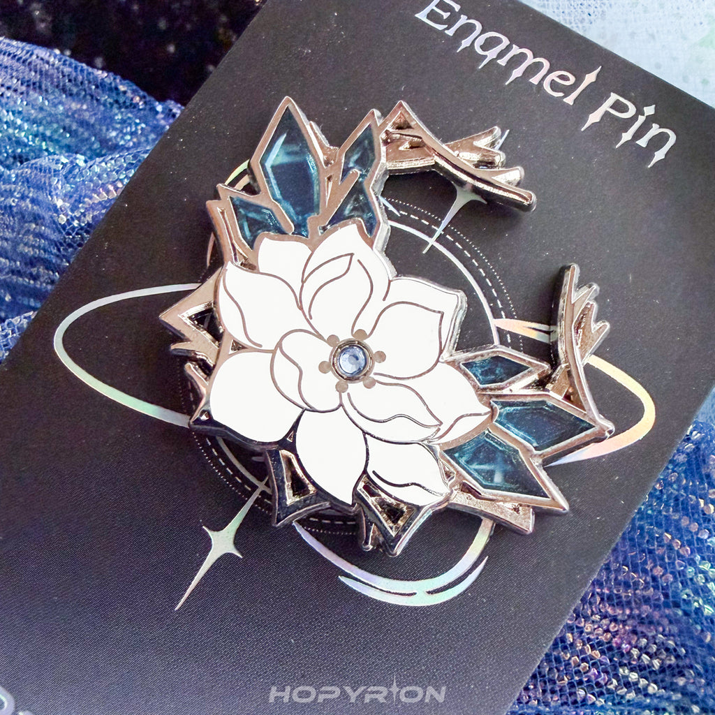 Frozen Jasmine | Enamel Pin