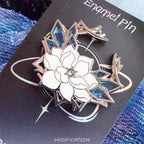 Frozen Jasmine | Enamel Pin