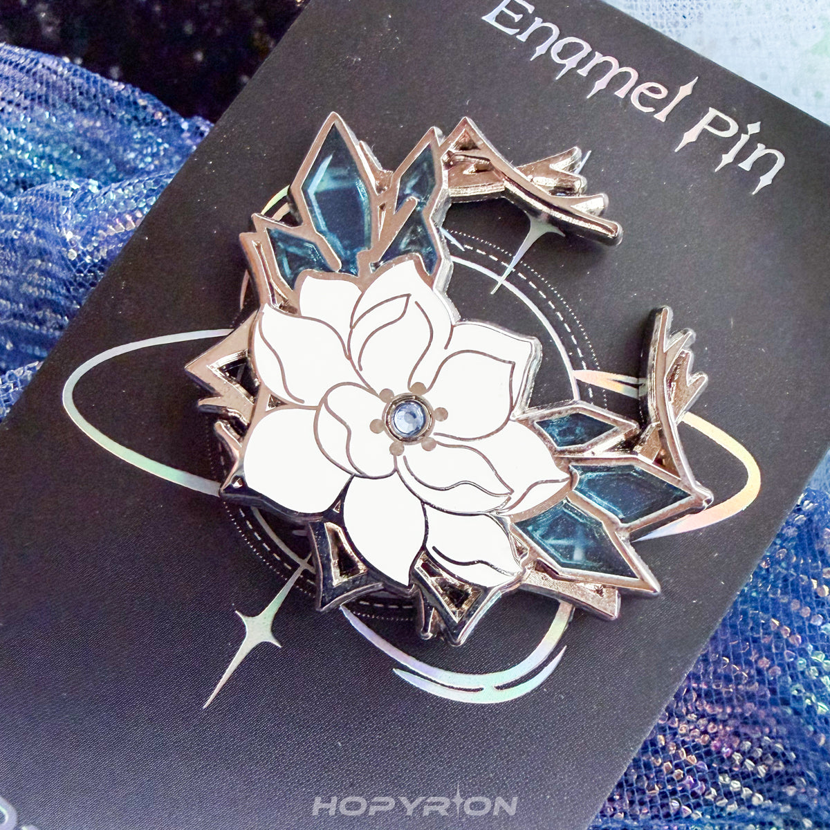 Frozen Jasmine | Enamel Pin