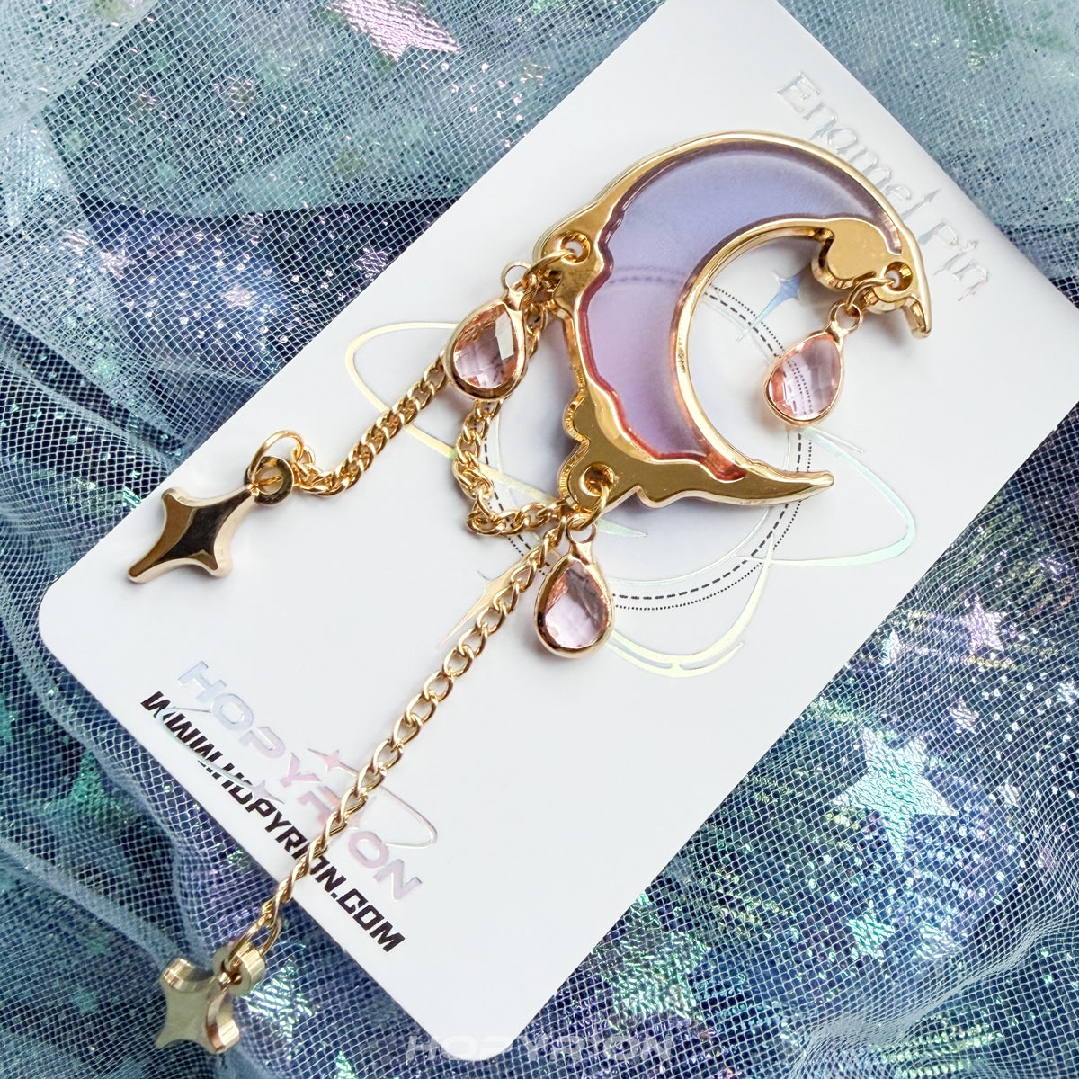 Moon Drop | Enamel Pin
