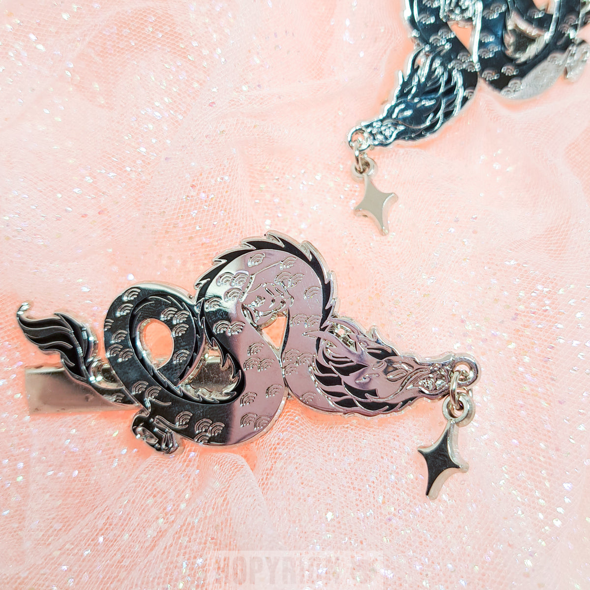Twin Dragon | Hair Clip