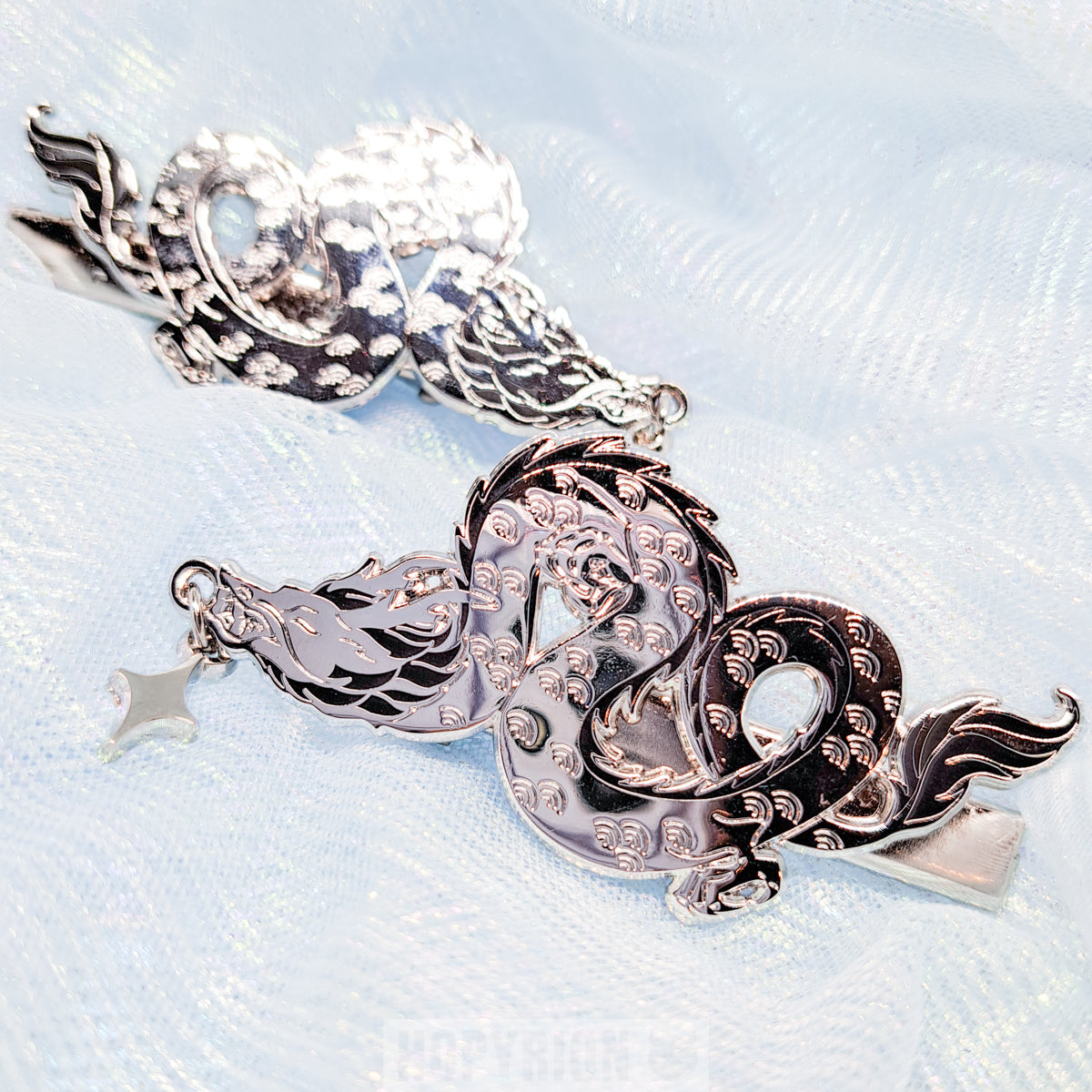 Twin Dragon | Hair Clip