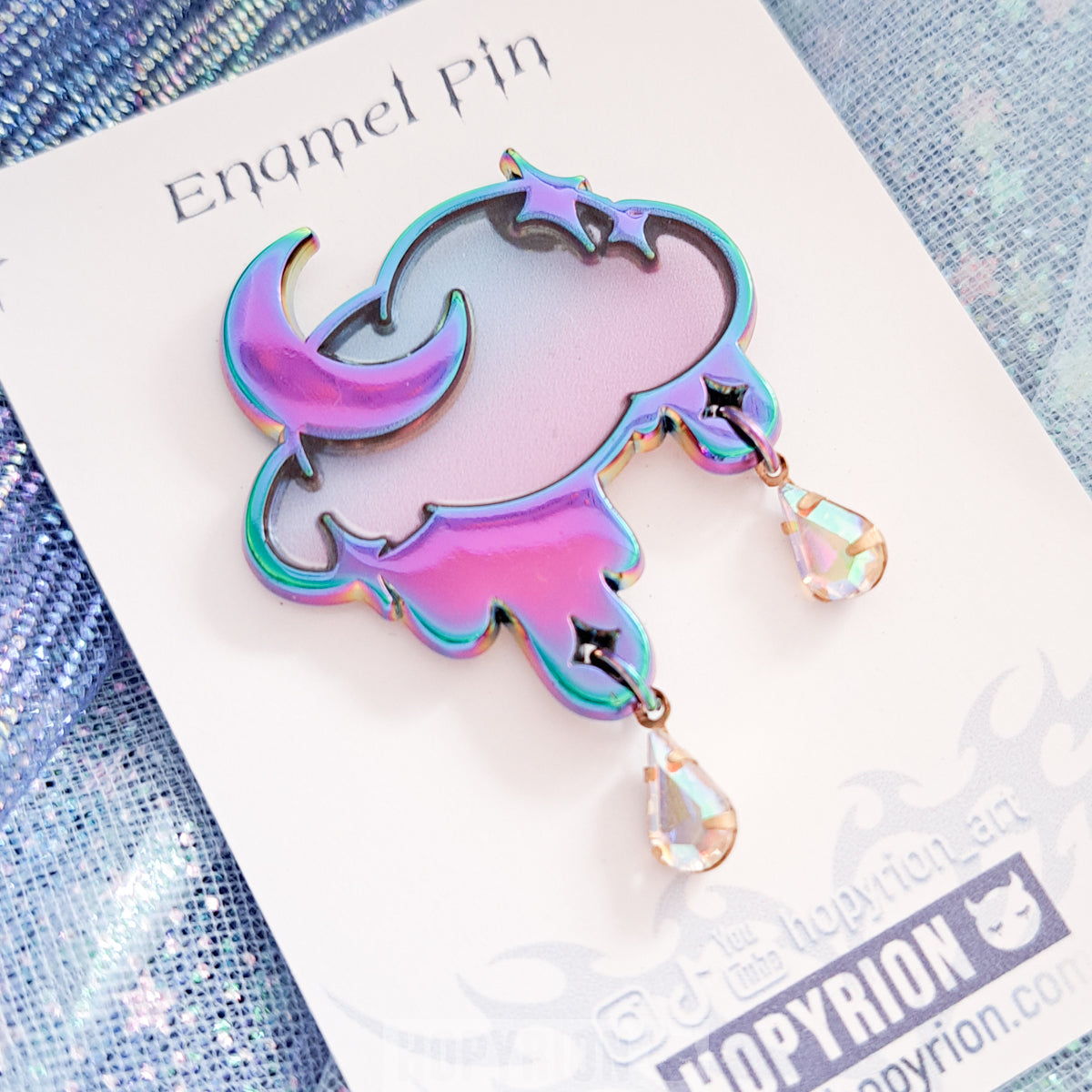 Sky Rain | Enamel Pin