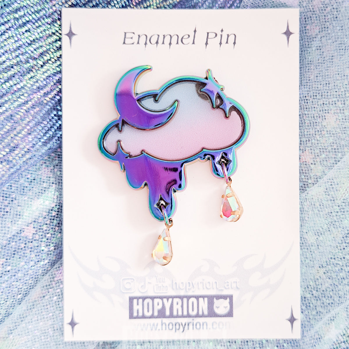 Sky Rain | Enamel Pin