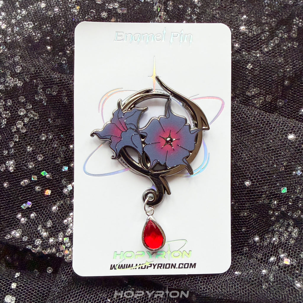 Black Datura | Enamel Pin