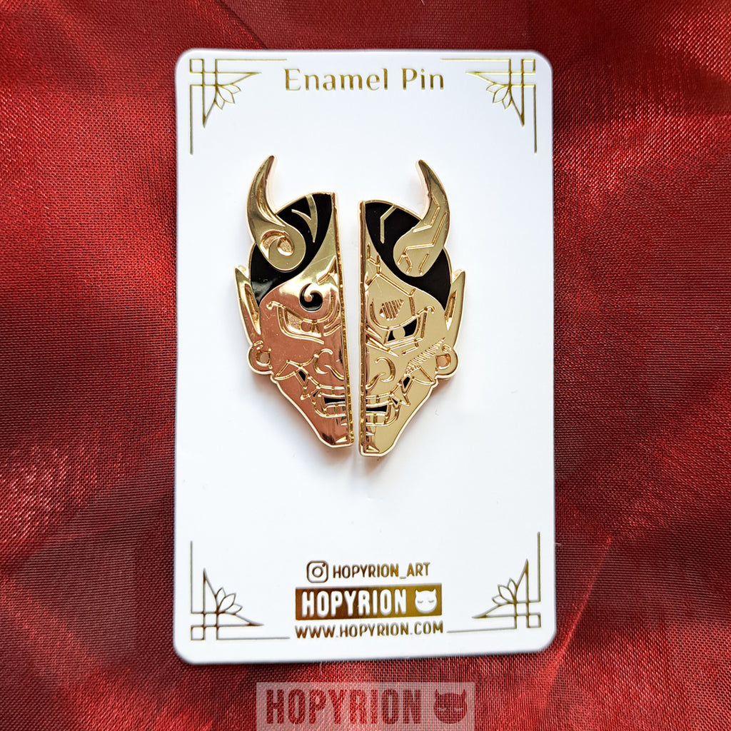 Cyber Hannya | Enamel Pin