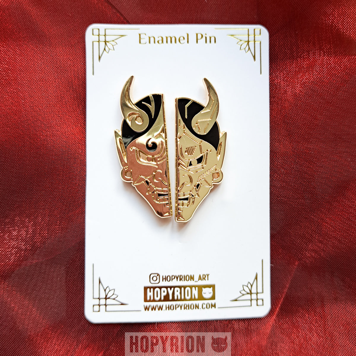 Cyber Hannya | Enamel Pin