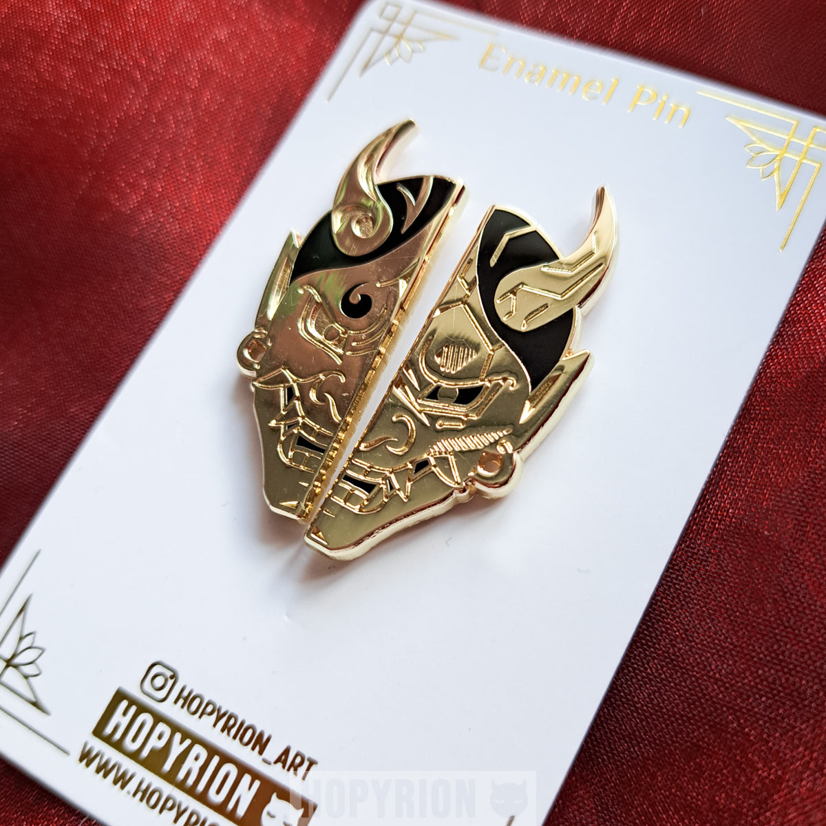 Cyber Hannya | Enamel Pin