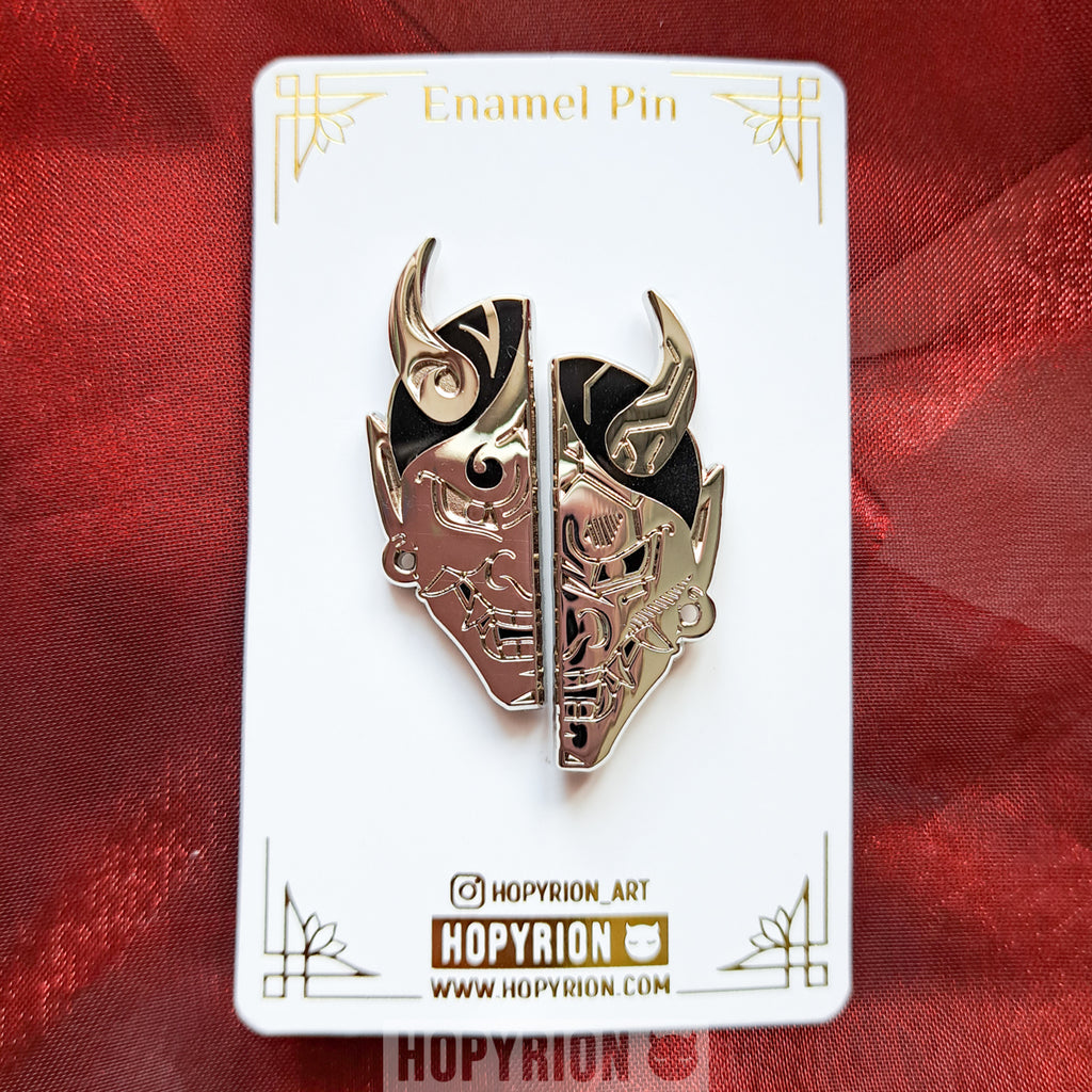 Cyber Hannya | Enamel Pin