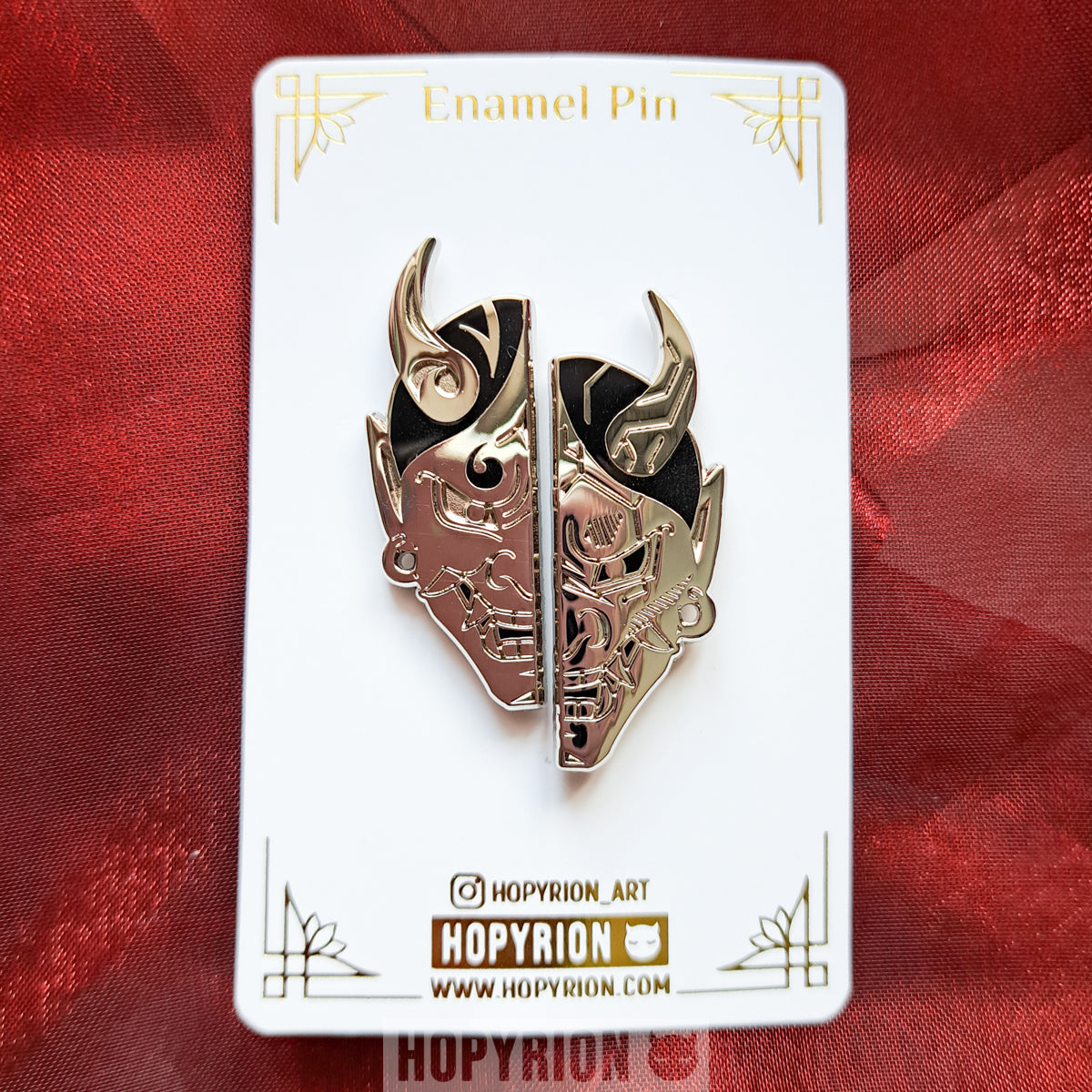 Cyber Hannya | Enamel Pin