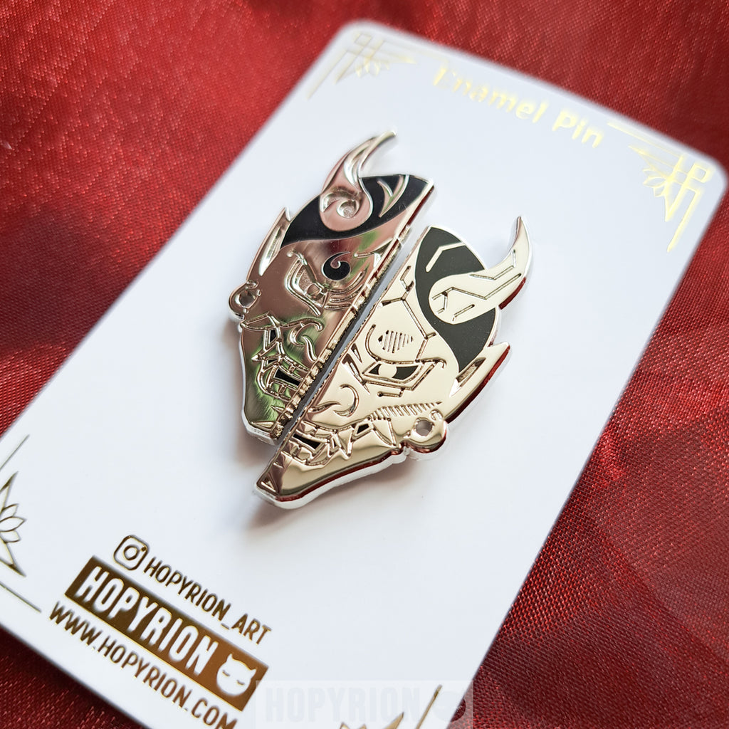 Cyber Hannya | Enamel Pin