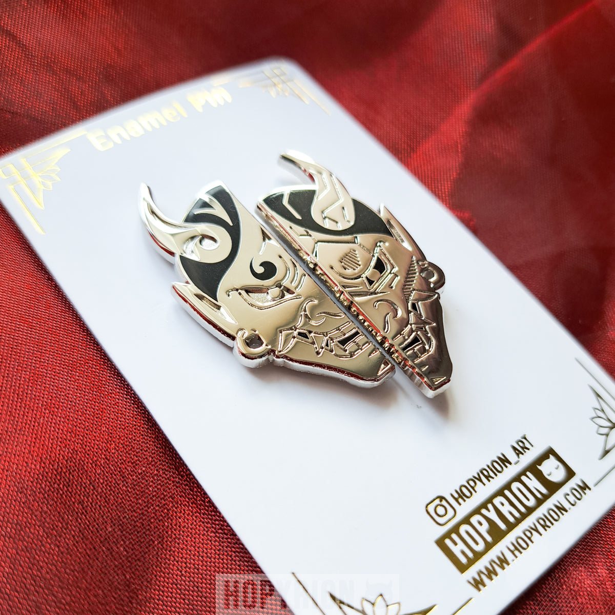 Cyber Hannya | Enamel Pin