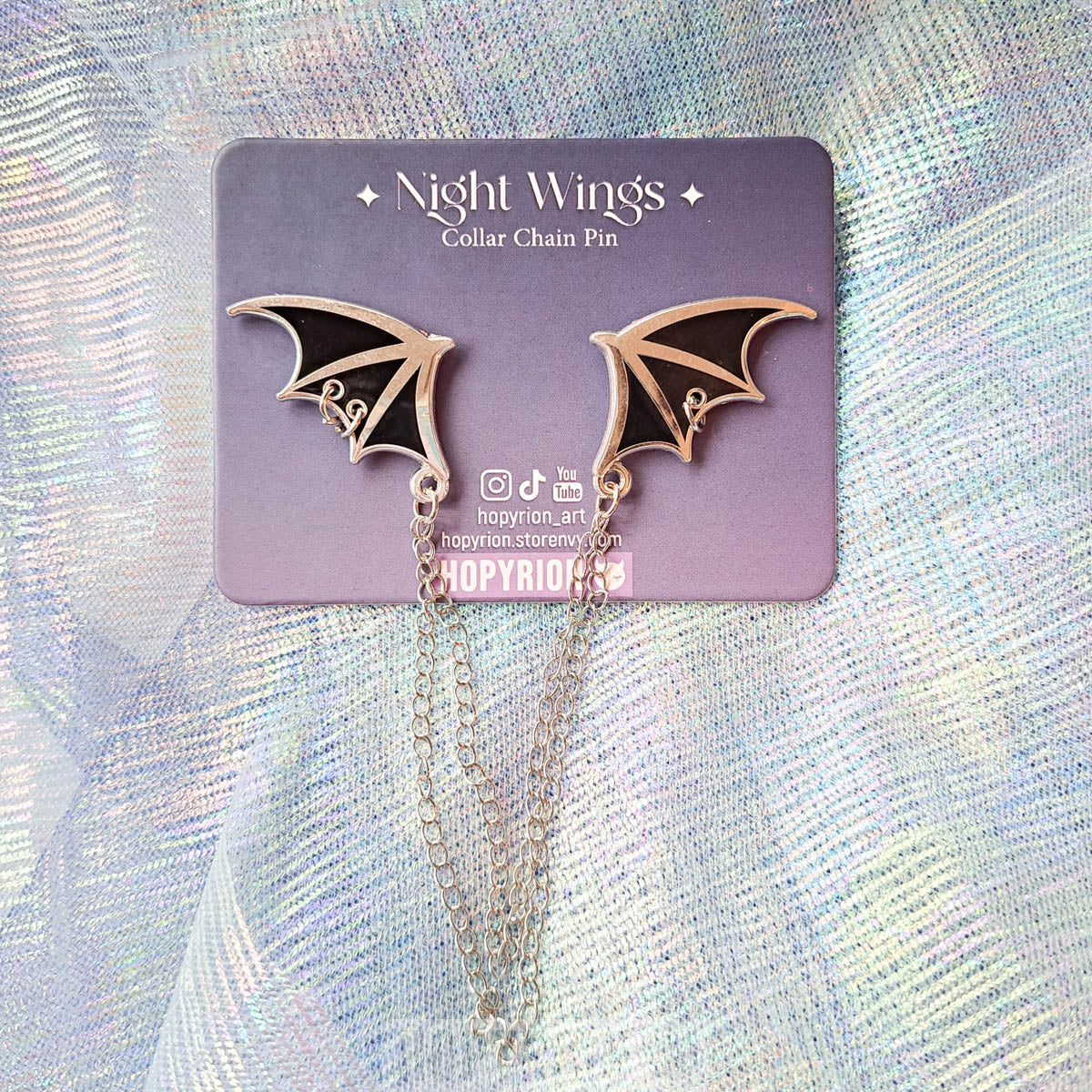 Devil Wings | Chain Pin