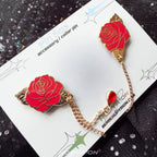 Fiery Rose | Chain Pin