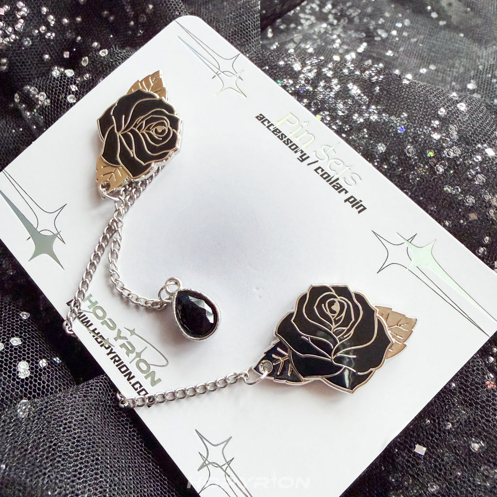Fiery Rose | Chain Pin