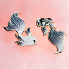 Gold Fish Pair | Enamel Pin