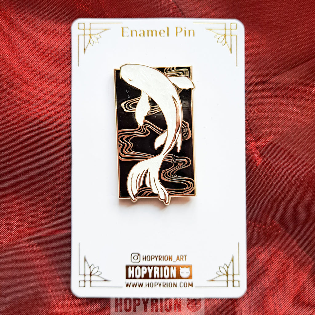 Koi Flow | Enamel Pin