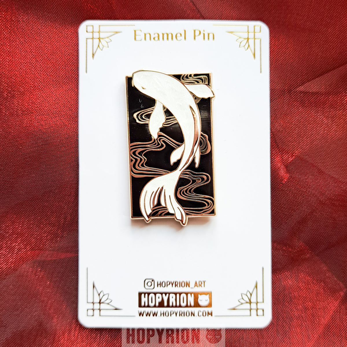 Koi Flow | Enamel Pin