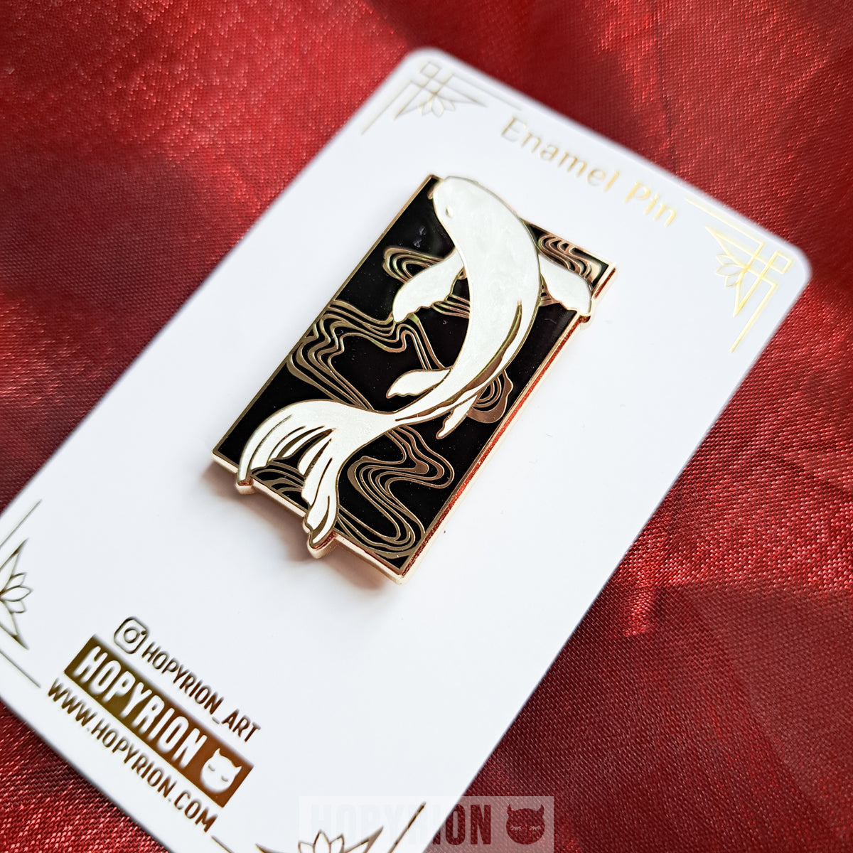 Koi Flow | Enamel Pin