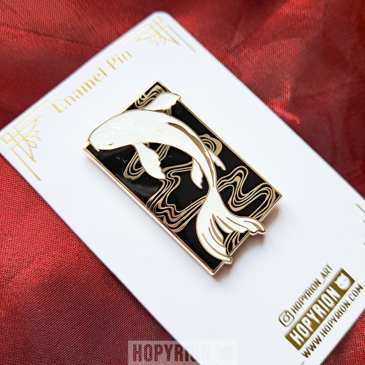 Koi Flow | Enamel Pin