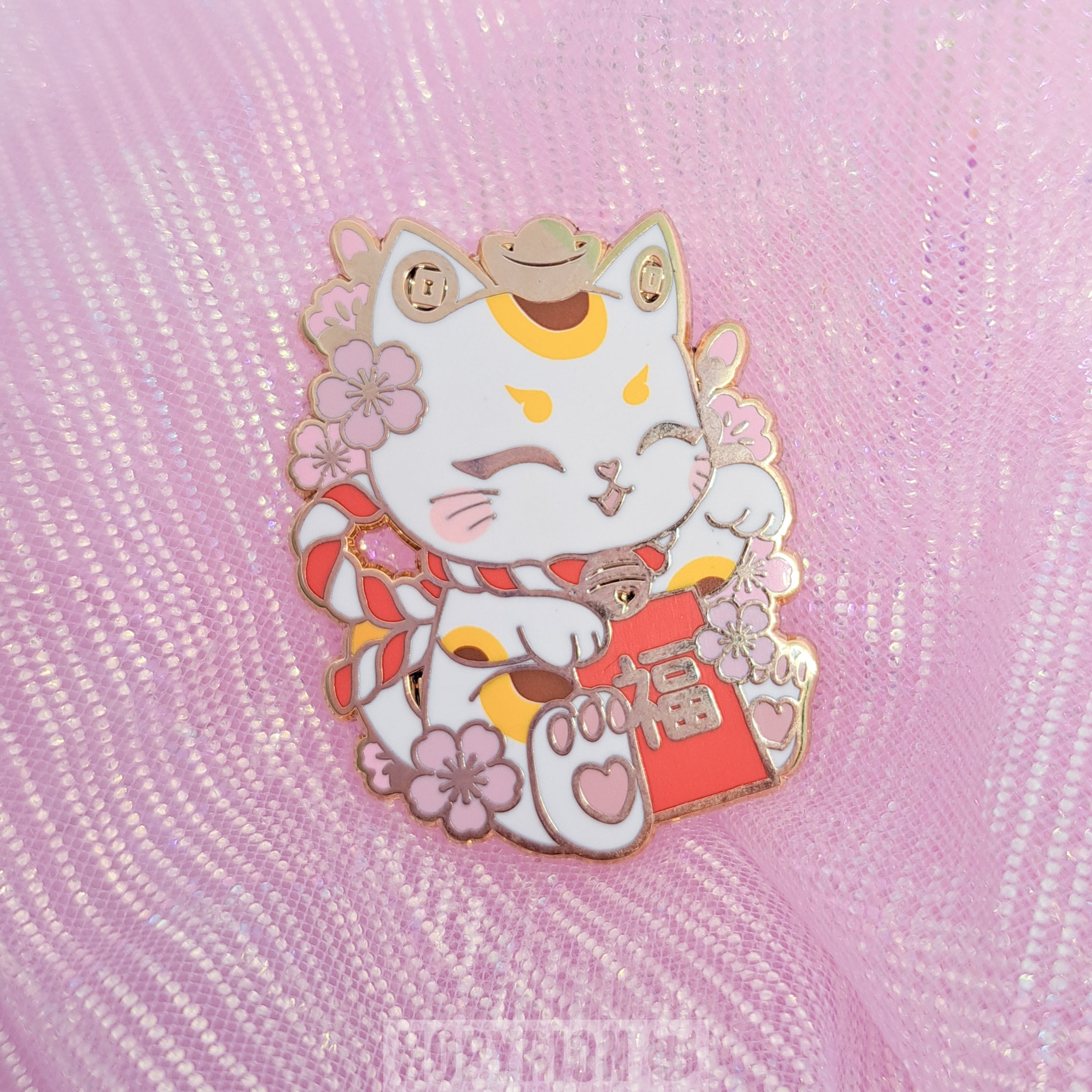 Lucky Cat | Enamel Pin