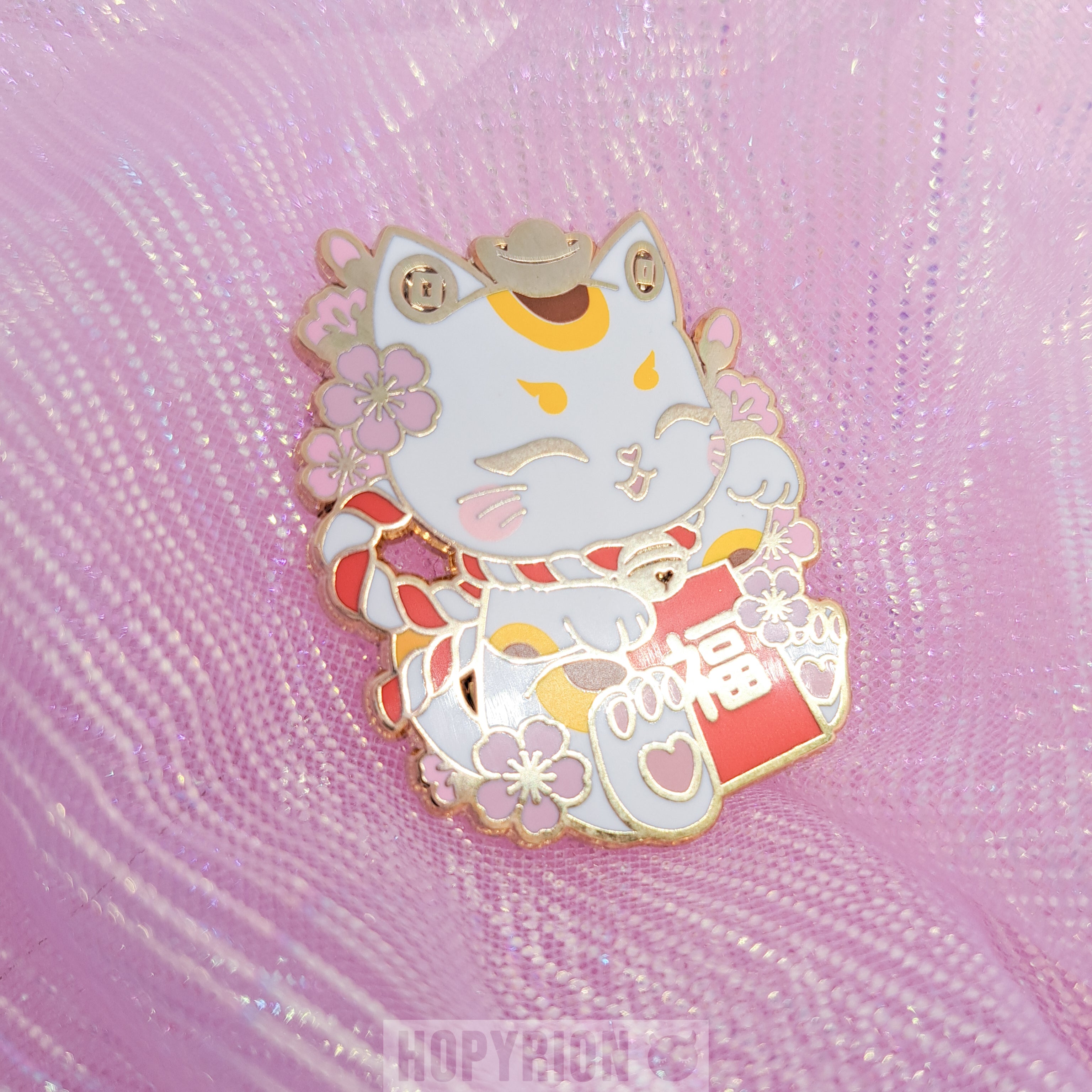 Lucky Cat | Enamel Pin