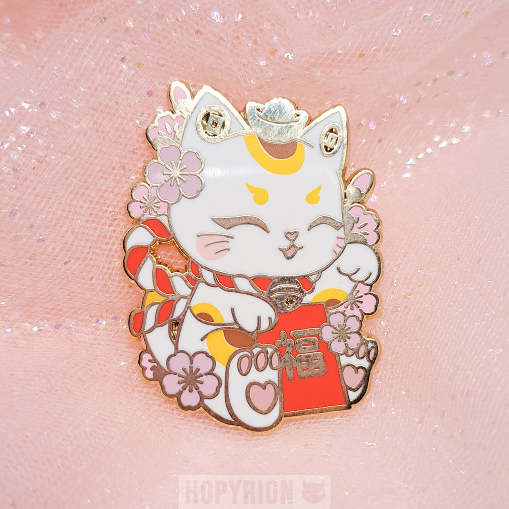 Lucky Cat | Enamel Pin