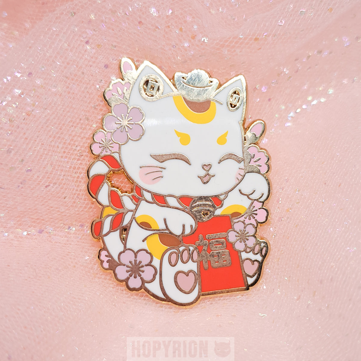 Lucky Cat | Enamel Pin
