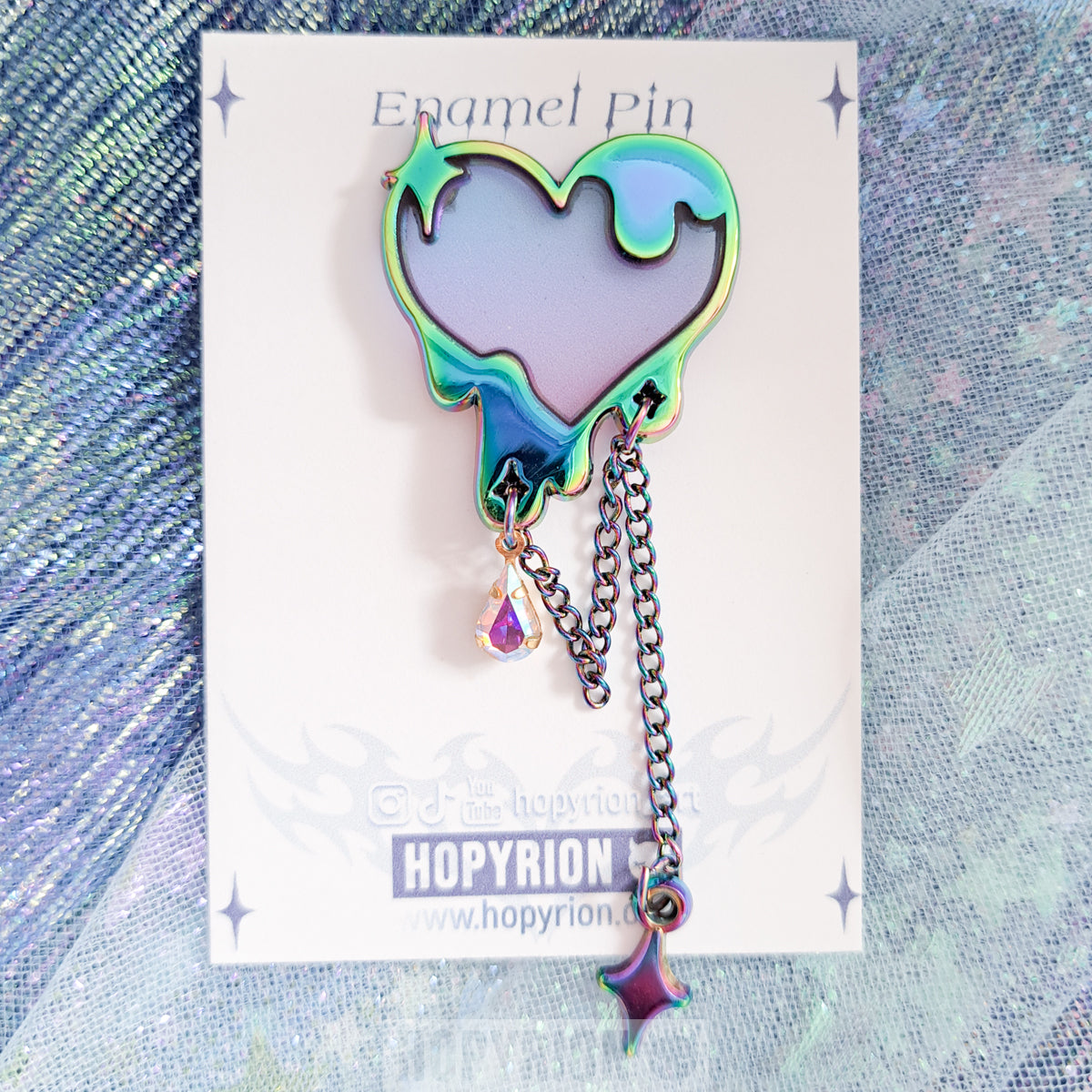 Melty Heart | Enamel Pin