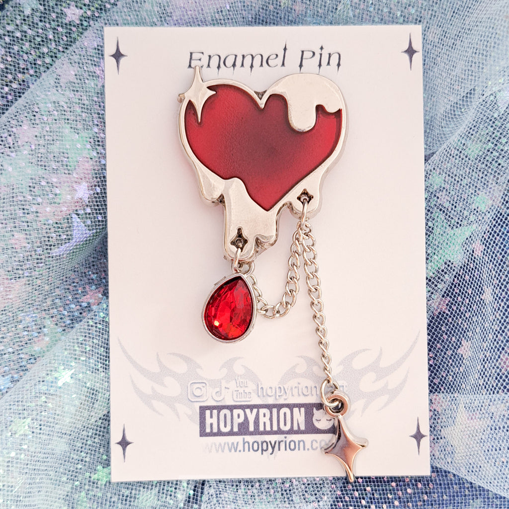 Melty Heart | Enamel Pin