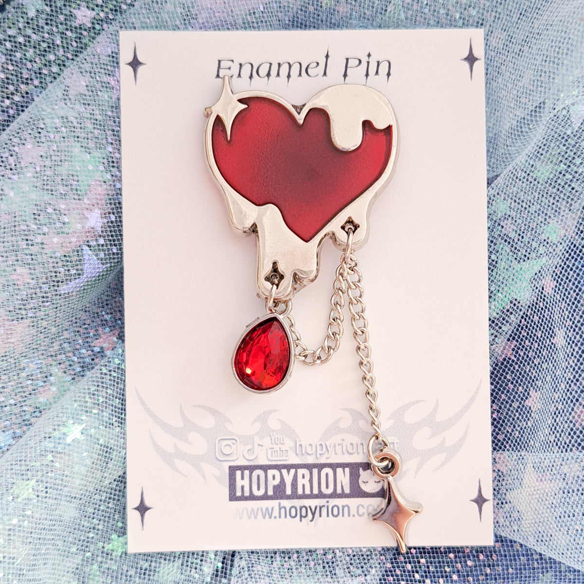 Melty Heart | Enamel Pin