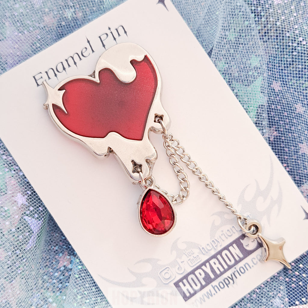 Melty Heart | Enamel Pin