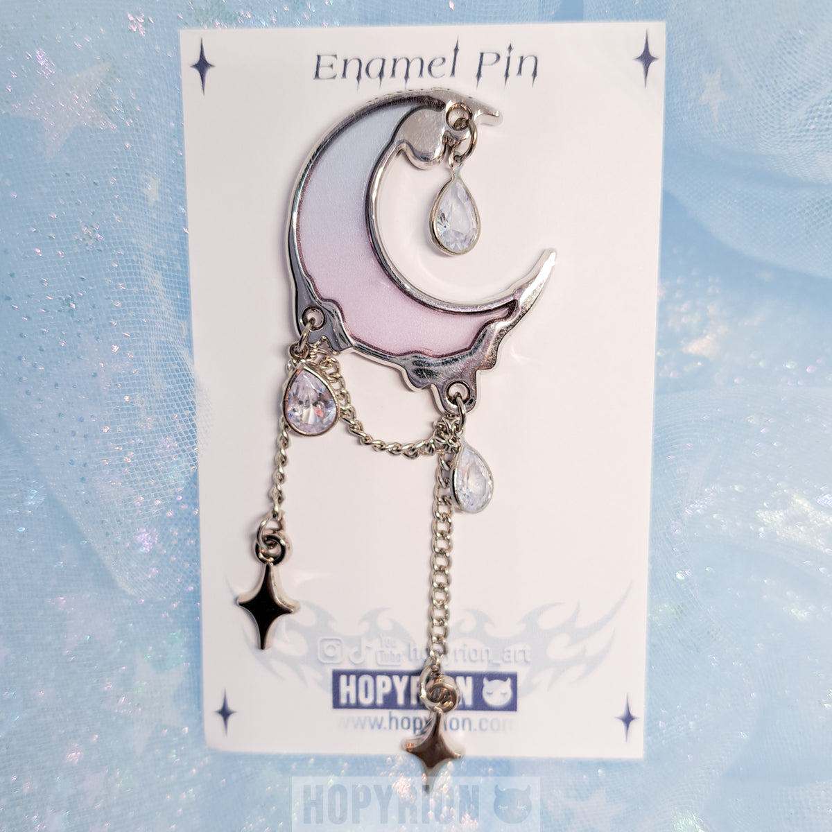 Moon Drop | Enamel Pin