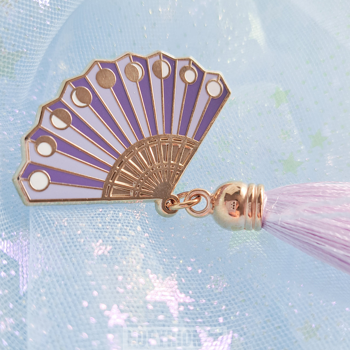 Moon Fan | Enamel Pin