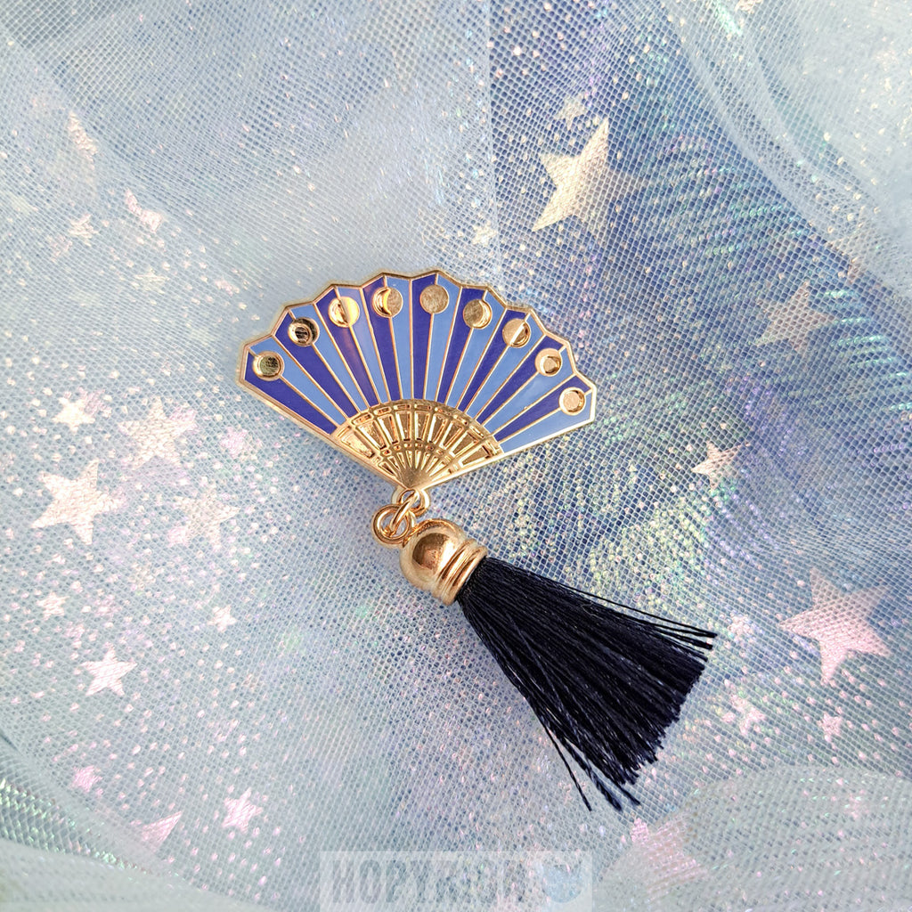 Moon Fan | Enamel Pin