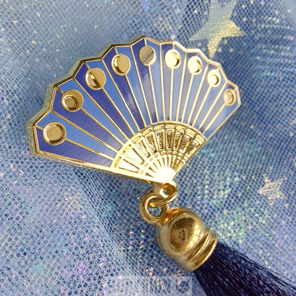Moon Fan | Enamel Pin