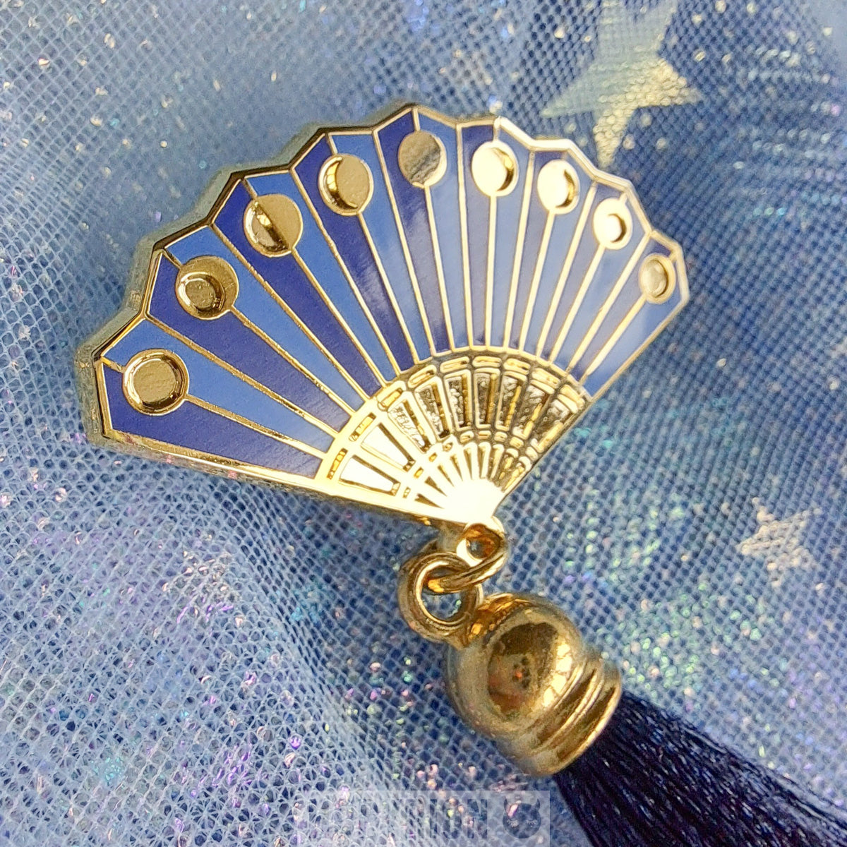 Moon Fan | Enamel Pin