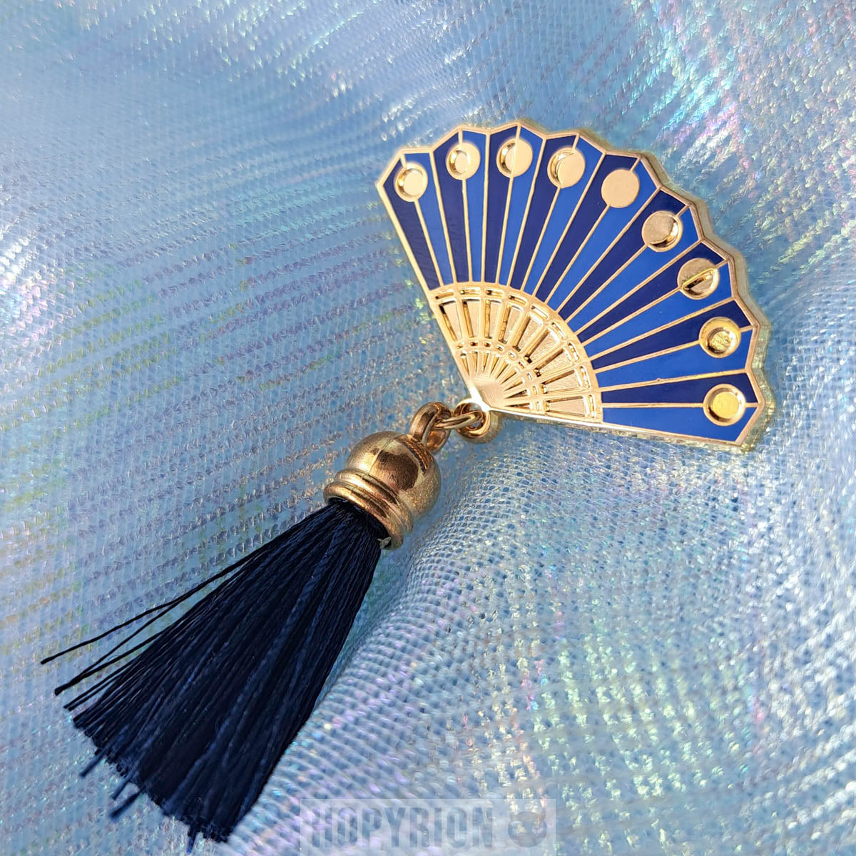 Moon Fan | Enamel Pin