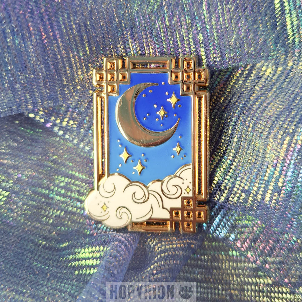 Moon Gaze | Enamel Pin