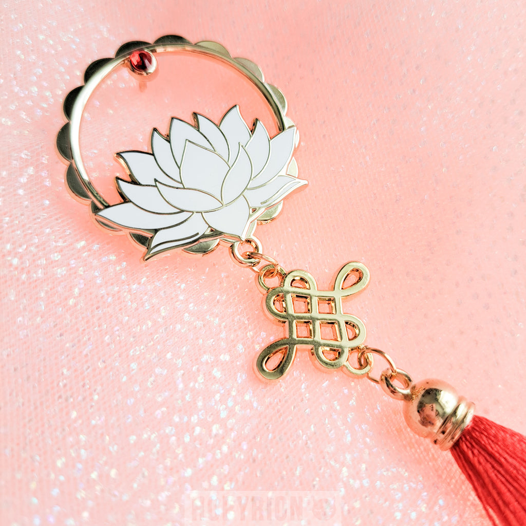 Moon Lotus | Enamel Pin