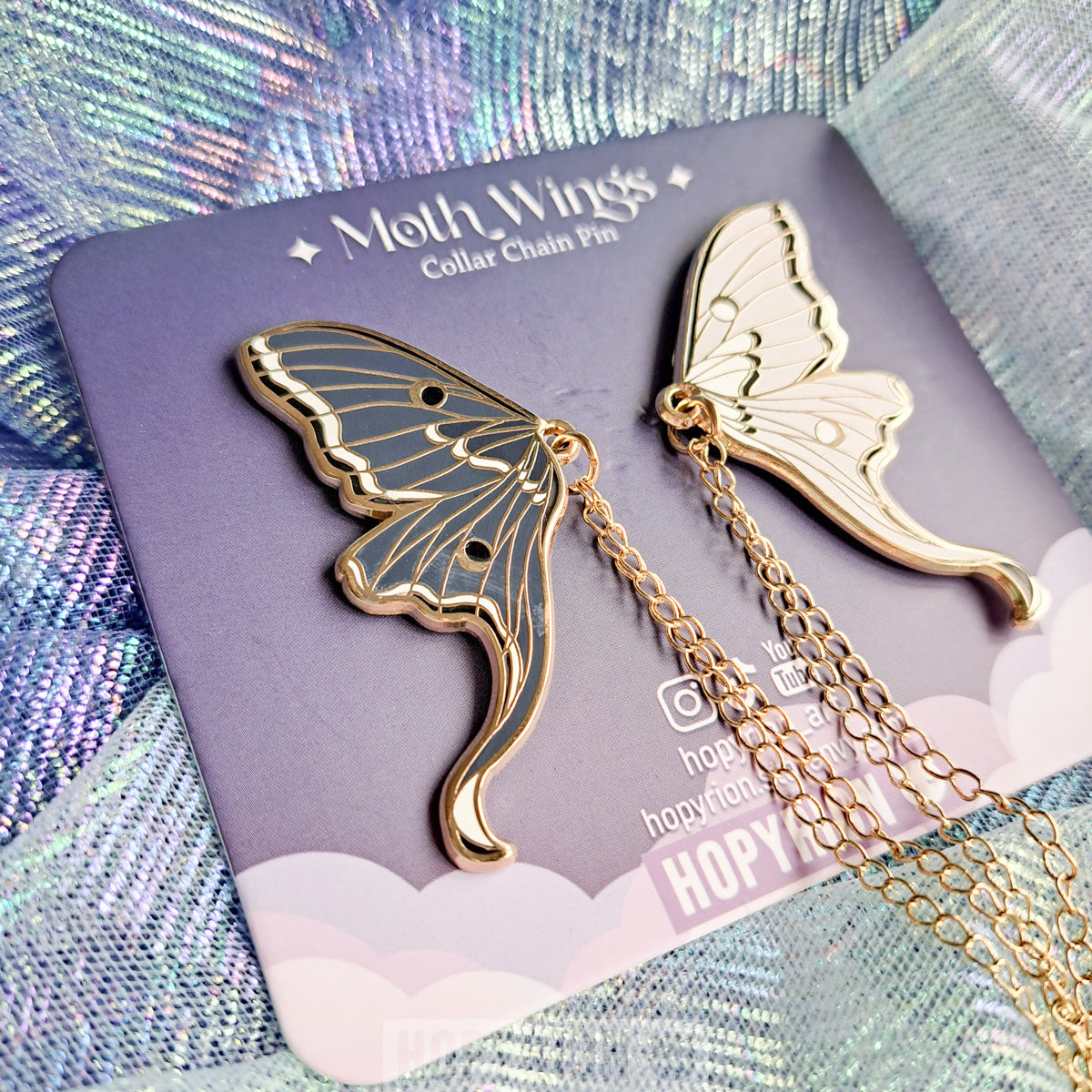 Moth Wings | Chain Pin
