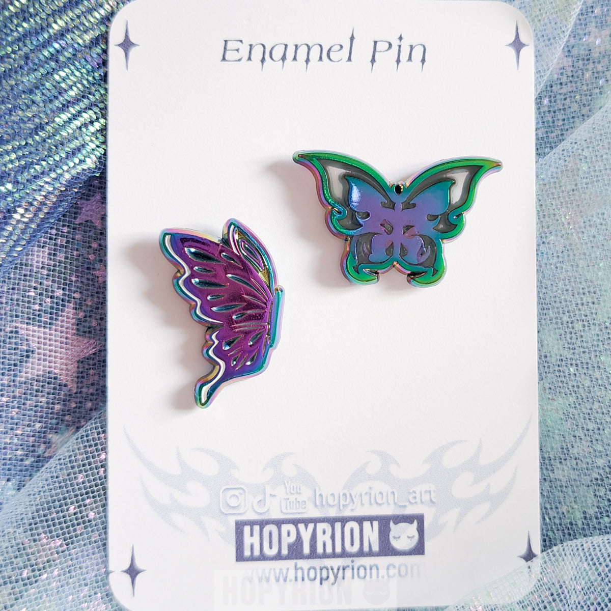 Nova Wings Pair | Enamel Pin