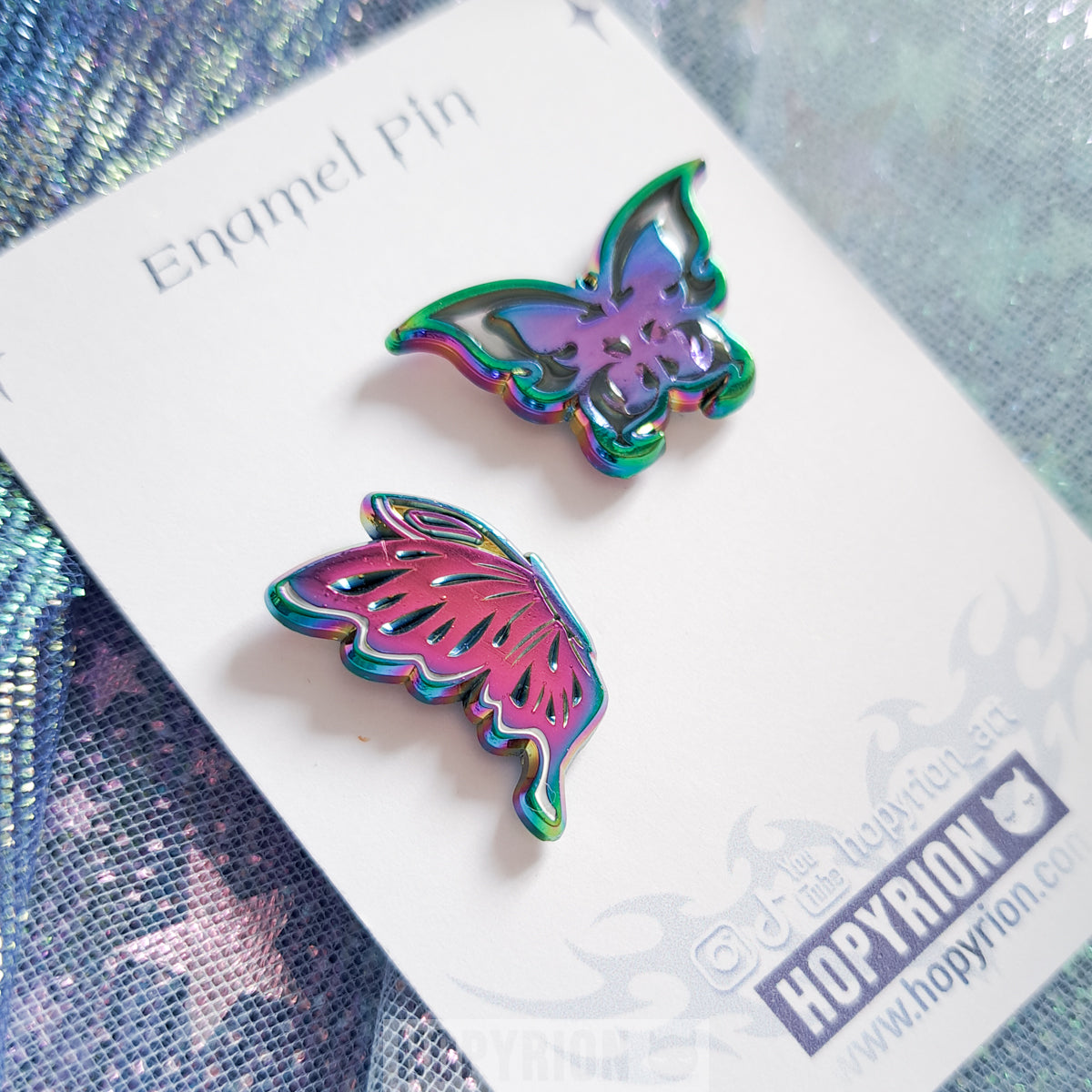 Nova Wings Pair | Enamel Pin